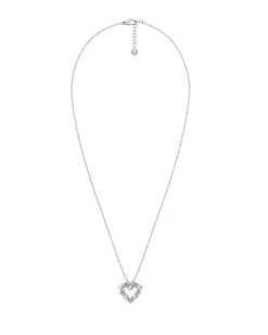 Edblad Affinity Pearl Heart Necklace - Steel -Lulu&M edblad affinity pearl heart necklace steel pi 127507 2