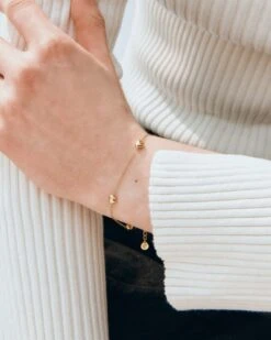 Alternative view of Edblad Barley Bracelet Multi - Gold