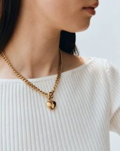 Alternative view of Edblad Barley Necklace Maxi - Gold