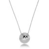 Edblad Bead Necklace - Steel -Lulu&M edblad bead necklace steel pi 127517 1