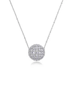 Edblad Bead Sparkle Necklace - Steel