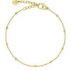 Edblad Beaded Chain Bracelet - Gold -Lulu&M edblad beaded chain bracelet gold pi 127962