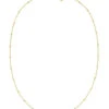 Edblad Beaded Chain Necklace - Gold -Lulu&M edblad beaded chain necklace gold pi 127964 v1