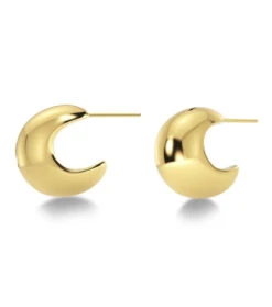 Edblad Bold Creoles Small - Gold 7 Edblad Bold Creoles Small - Gold -Lulu&M edblad bold creoles s gold pi 125686 2