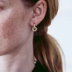 Edblad Ida Orbit Earrings - Gold -Lulu&M edblad classics ida orbit earrings gold 1427 kv