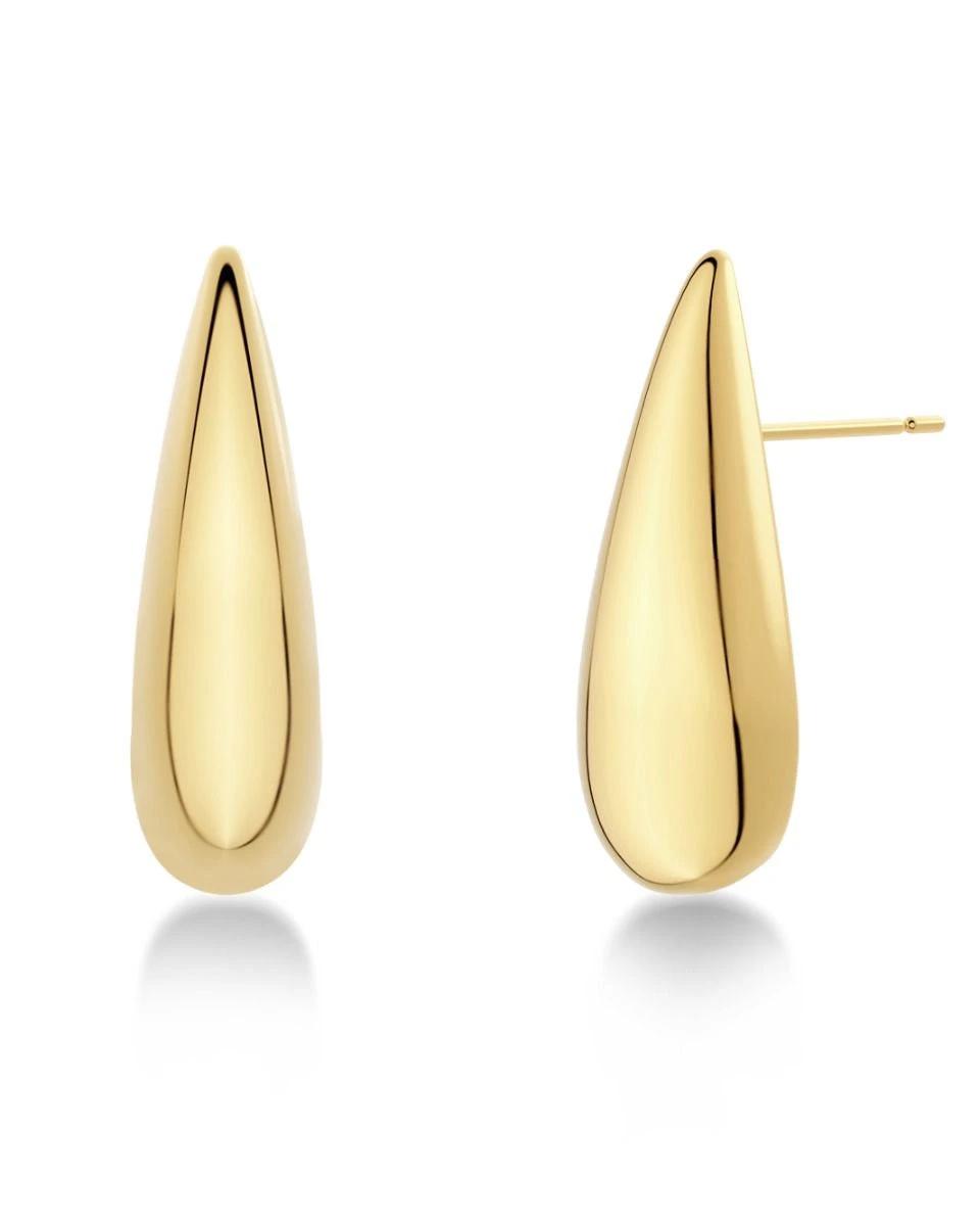 Edblad Crest Studs - Gold 3 Edblad Crest Studs - Gold