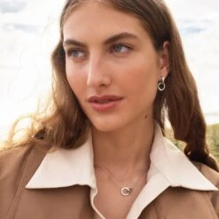 Edblad Eternal Orbit Necklace - Steel 9 Edblad Eternal Orbit Necklace - Steel -Lulu&M edblad eternal orbit earrings necklace steel 186