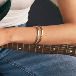 Edblad Fave Bangle - Gold 11 Edblad Fave Bangle - Gold -Lulu&M edblad fave bangle gold steel cu 125920 125921 1