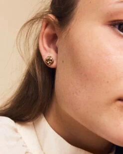 EDBLAD Edlad Gala Stud Earrings - Gold 5 EDBLAD Edlad Gala Stud Earrings - Gold -Lulu&M edblad gala studs gold cu 111450 1
