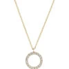 Edblad Glow Necklace - Gold -Lulu&M edblad glow necklace gold pi 121096