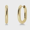 Edblad Modernist Hoops Earrings Large - Gold -Lulu&M edblad modernist hoops l gold pi 127457