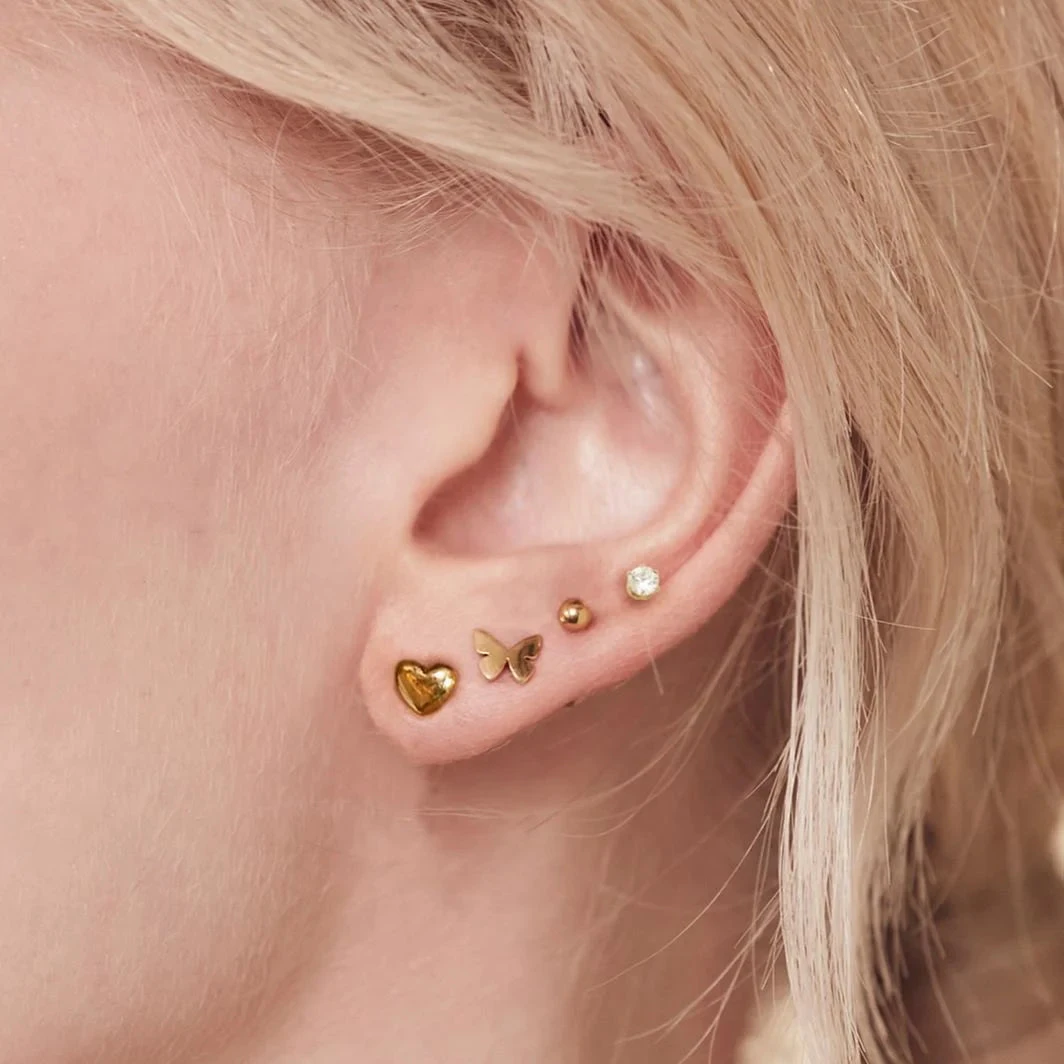 Edblad One Studs Summer - Gold 4 Edblad One Studs Summer - Gold - Image 2
