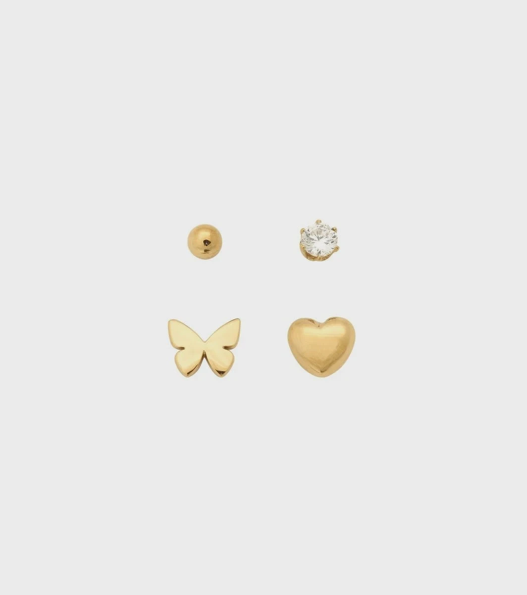Edblad One Studs Summer - Gold 3 Edblad One Studs Summer - Gold