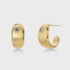 Edblad Selena Hoops S - Gold 1 Edblad Selena Hoops S - Gold -Lulu&M edblad selena hoops s gold pi 127848