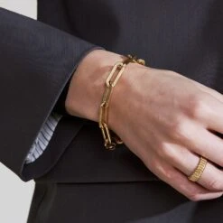 Alternative view of Edblad Ivy Maxi Bracelet - Gold
