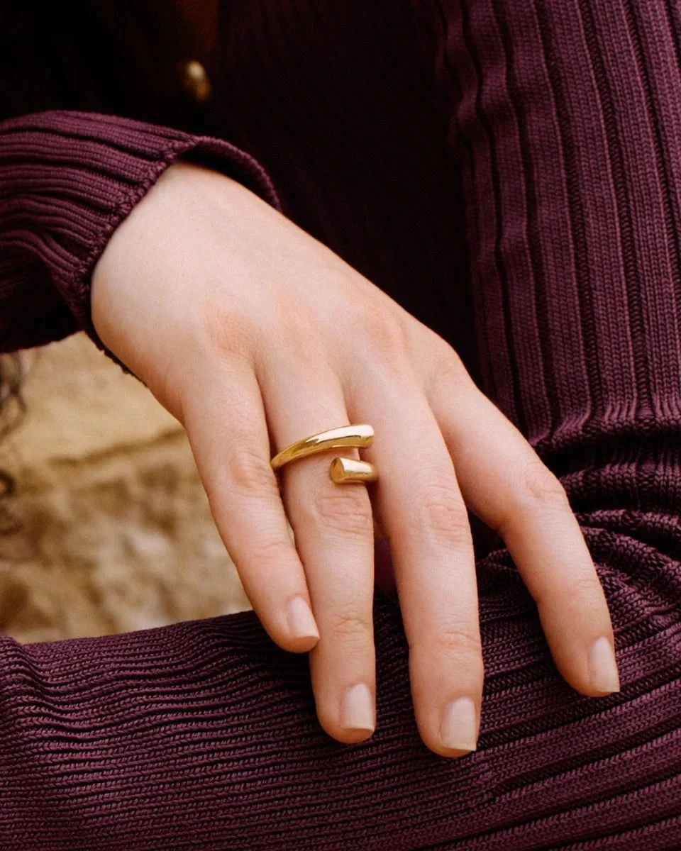 Edblad Sweep Ring - Gold 6 Edblad Sweep Ring - Gold - Image 4