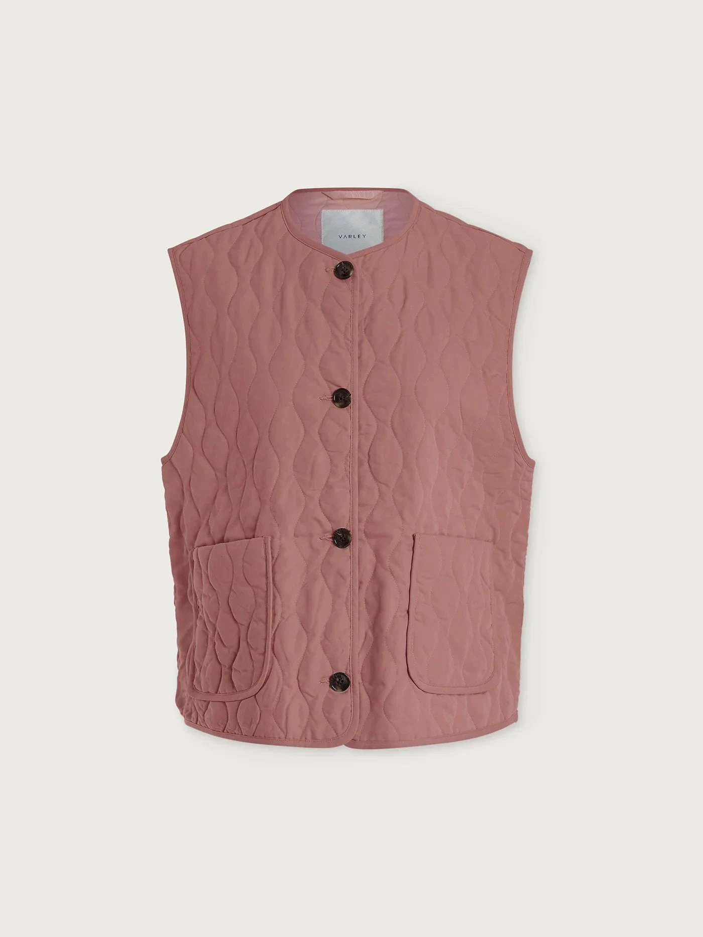 Varley Karla Quilted Gilet - Ash Rose 9 Varley Karla Quilted Gilet - Ash Rose - Image 7