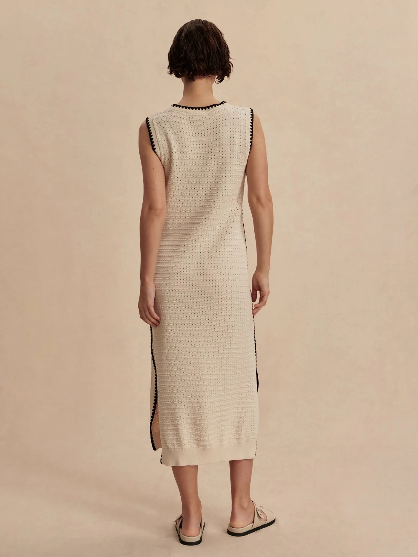 Varley Dwight Tank Knit Dress - Birch 5 Varley Dwight Tank Knit Dress - Birch - Image 3