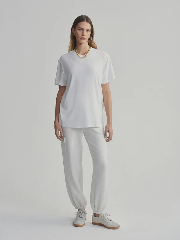 Varley Leighton Boyfriend Tee - White 4 Varley Leighton Boyfriend Tee - White - Image 2