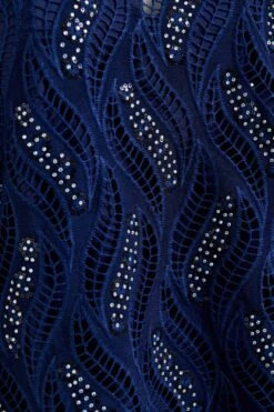 Essentiel Antwerp Hanover Lace Top - Dark Sapphire 12 Essentiel Antwerp Hanover Lace Top - Dark Sapphire -Lulu&M hanover ds33 2 p
