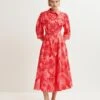 Essentiel Antwerp Hingy Embellished Midi Dress - Red/Coral 2 Essentiel Antwerp Hingy Embellished Midi Dress - Red/Coral -Lulu&M hingy 5