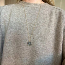 Alternative view of Caroline Svedbom Chloe Necklace Gold - Metallic Light Gold