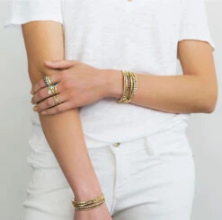 Anna Beck Dotted Stacking Cuff - Sterling Silver 8 Anna Beck Dotted Stacking Cuff - Sterling Silver -Lulu&M image be0ffb7e 8175 4079 8916 62ab7087d555