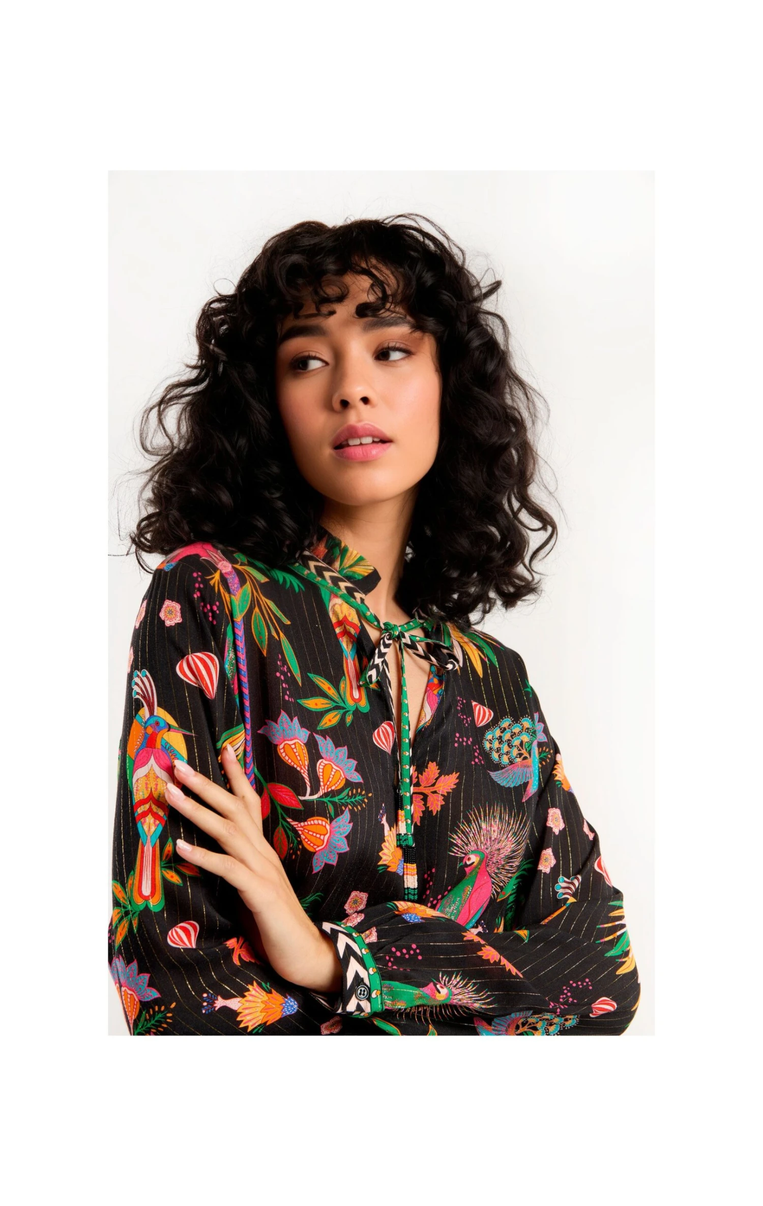 Wild Maxima Printed Shirt - Black 6 Wild Maxima Printed Shirt - Black - Image 4