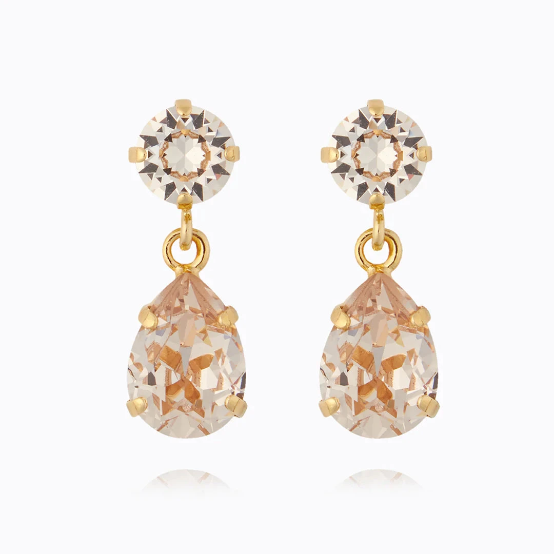 Caroline Svedbom Mini Drop Earring Gold 3 Caroline Svedbom Mini Drop Earring Gold