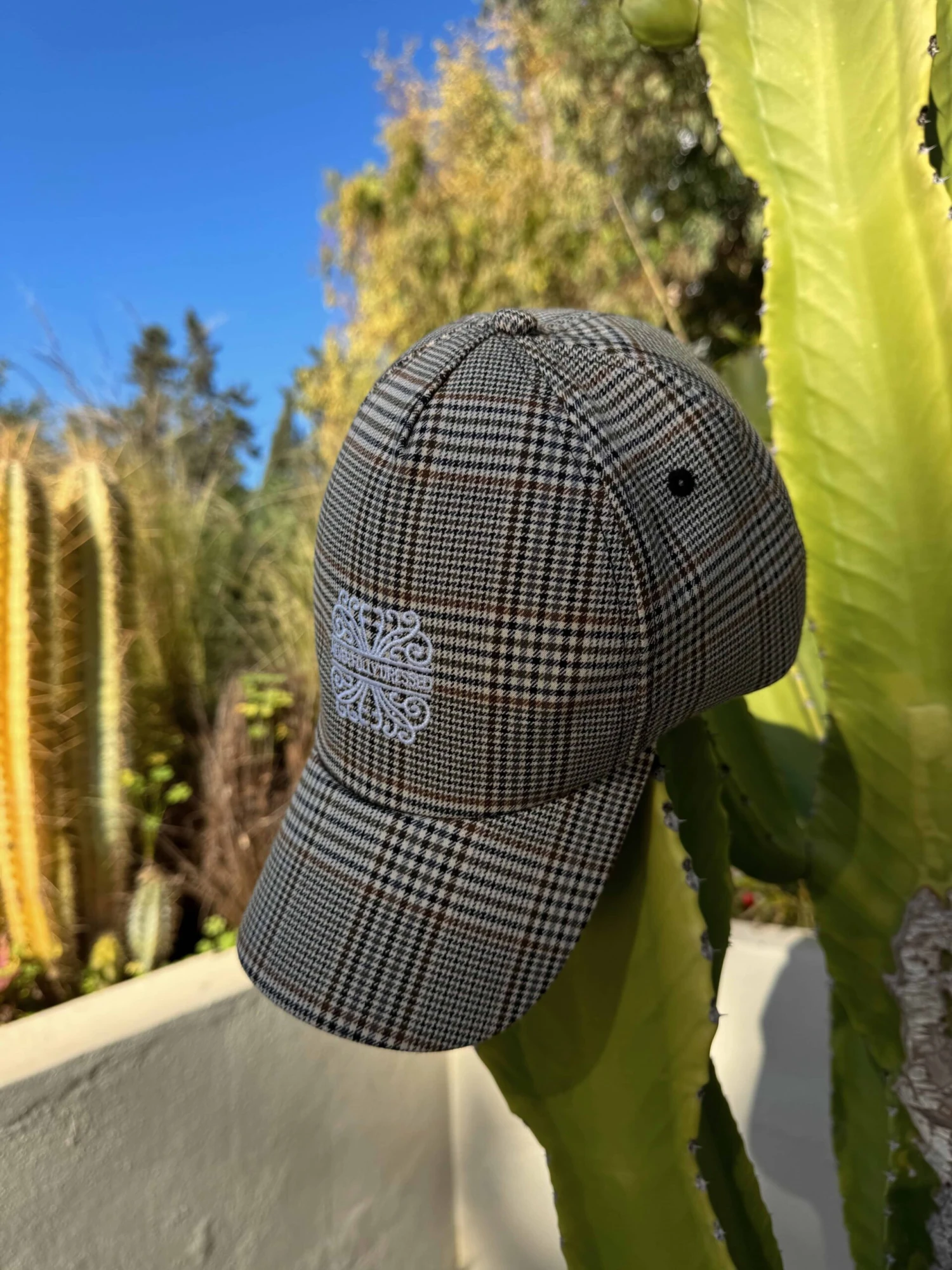 Never Fully Dressed Check Cap - Black/White 3 Never Fully Dressed Check Cap - Black/White