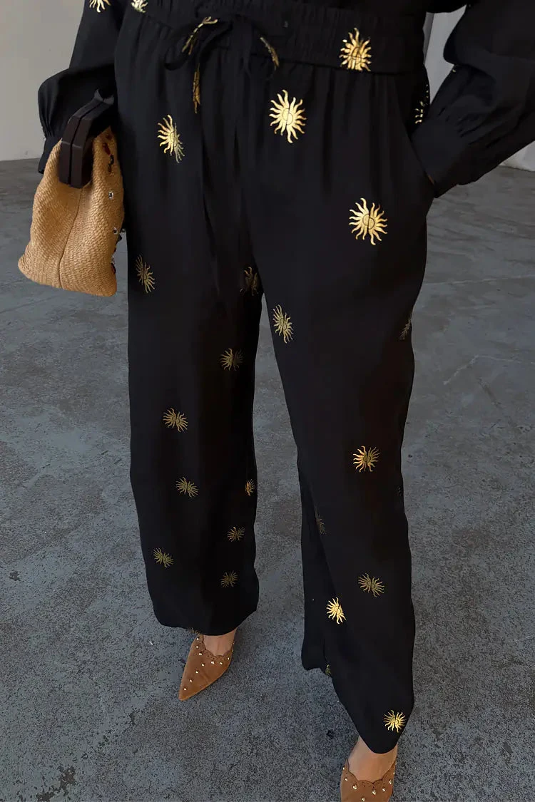 Never Fully Dressed Gold Sun Elissa Trousers 6 Never Fully Dressed Gold Sun Elissa Trousers - Image 4