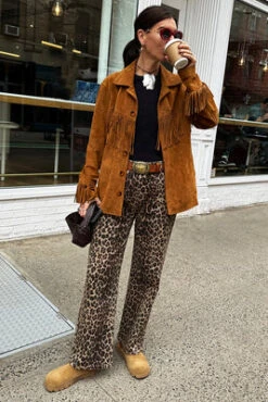 Never Fully Dressed Lucia Scallop Detail Jeans - Leopard 11 Never Fully Dressed Lucia Scallop Detail Jeans - Leopard -Lulu&M never fully dressed leopard jean 9