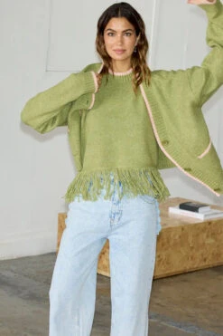 Never Fully Dressed Callie Cardigan - Olive 8 Never Fully Dressed Callie Cardigan - Olive -Lulu&M never fully dressed olive cardigan 4 jpg
