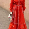 Never Fully Dressed Pollenca Shirt Dress - Red/Cream 1 Never Fully Dressed Pollenca Shirt Dress - Red/Cream -Lulu&M never fully dressed red shirt dress caetana 2