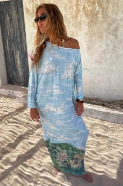 Never Fully Dressed Scenery Jem Dress - Blue 13 Never Fully Dressed Scenery Jem Dress - Blue -Lulu&M never fully dressed scenery jaspre 6 jpg