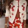 Never Fully Dressed Tomato Embroidered Cardigan - Cream 2 Never Fully Dressed Tomato Embroidered Cardigan - Cream -Lulu&M never fully dressed tomato cardigan 1