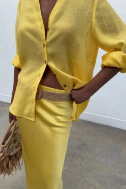 Never Fully Dressed Miley Shirt - Sunshine Yellow 10 Never Fully Dressed Miley Shirt - Sunshine Yellow -Lulu&M never fully dressed yellow miley 5 jpg