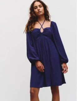 Alternative view of Idano Ouissam Dress - Navy