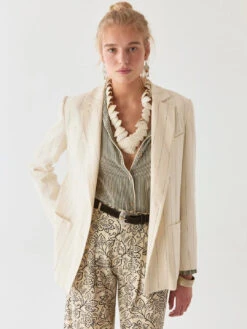 Maison Hotel Paddy Jacket - Ecru Stripes 15 Maison Hotel Paddy Jacket - Ecru Stripes -Lulu&M paddy jacket ecru stripes 782103 1080x jpg