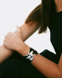 Edblad Tidal Bangle - Steel -Lulu&M pdp tidal steel 1
