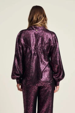 Pom Amsterdam Violet Festive Blouse - Pink 11 Pom Amsterdam Violet Festive Blouse - Pink -Lulu&M pom amsterdam blouses blouse violet festive pink 57833106276696 jpg