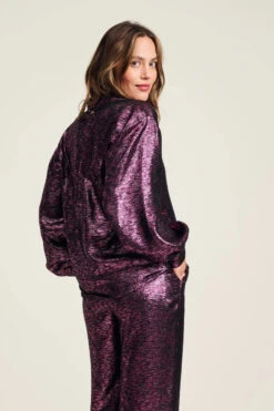 Pom Amsterdam Violet Festive Blouse - Pink 12 Pom Amsterdam Violet Festive Blouse - Pink -Lulu&M pom amsterdam blouses blouse violet festive pink 57833106669912 jpg