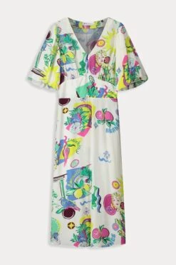 Alternative view of Pom Amsterdam Sicilian Love Dress - White