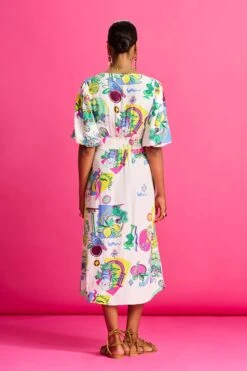 Pom Amsterdam Sicilian Love Dress - White 10 Pom Amsterdam Sicilian Love Dress - White -Lulu&M pom amsterdam dresses dress sicilian love 53955420094808 jpg