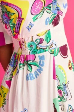 Pom Amsterdam Sicilian Love Dress - White 13 Pom Amsterdam Sicilian Love Dress - White -Lulu&M pom amsterdam dresses dress sicilian love 53955422191960 jpg