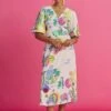 Pom Amsterdam Sicilian Love Dress - White 2 Pom Amsterdam Sicilian Love Dress - White -Lulu&M pom amsterdam dresses multi colour 34 dress sicilian love 53955418849624 jpg
