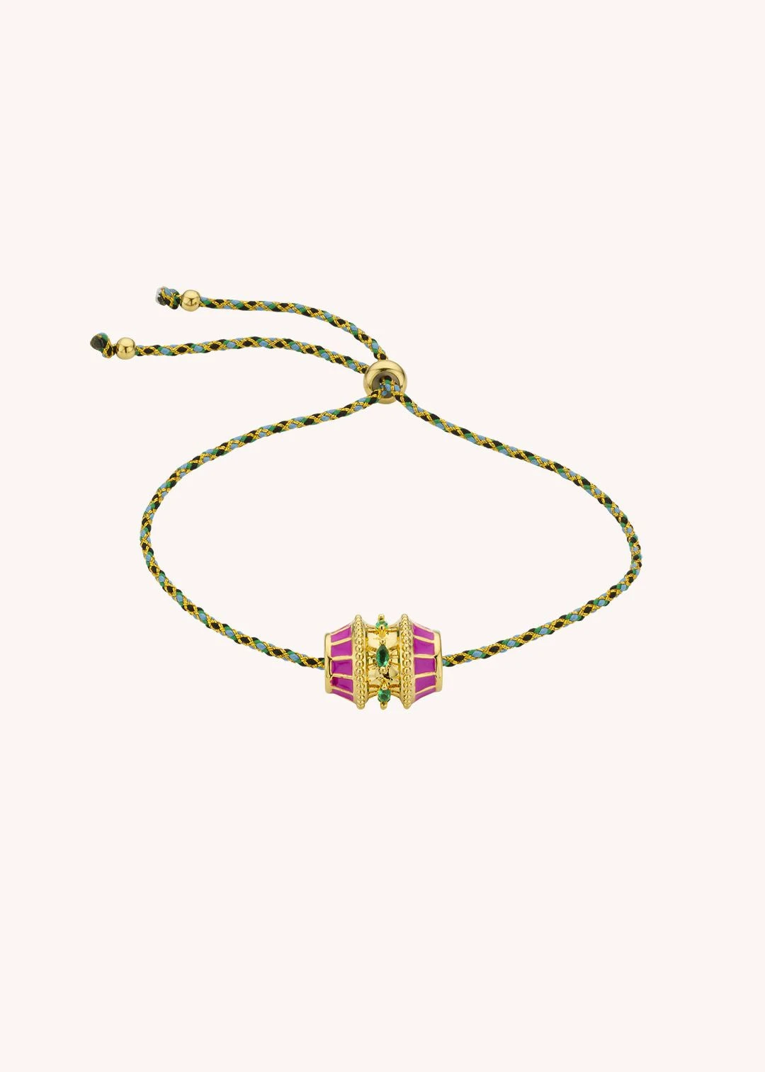 Mya Bay Woven Beaded Bracelet - Fuchsia 3 Mya Bay Woven Beaded Bracelet - Fuchsia