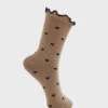 Black Colour Nerissa Sock - Khaki, Brown 2 Black Colour Nerissa Sock - Khaki, Brown -Lulu&M qaywjei0rua2f5mfc8wp 1152x1536 jpg