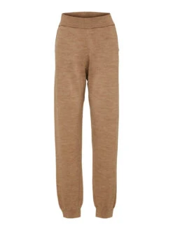 Alternative view of Selected Femme Sandra Knitted Trouser - Camel