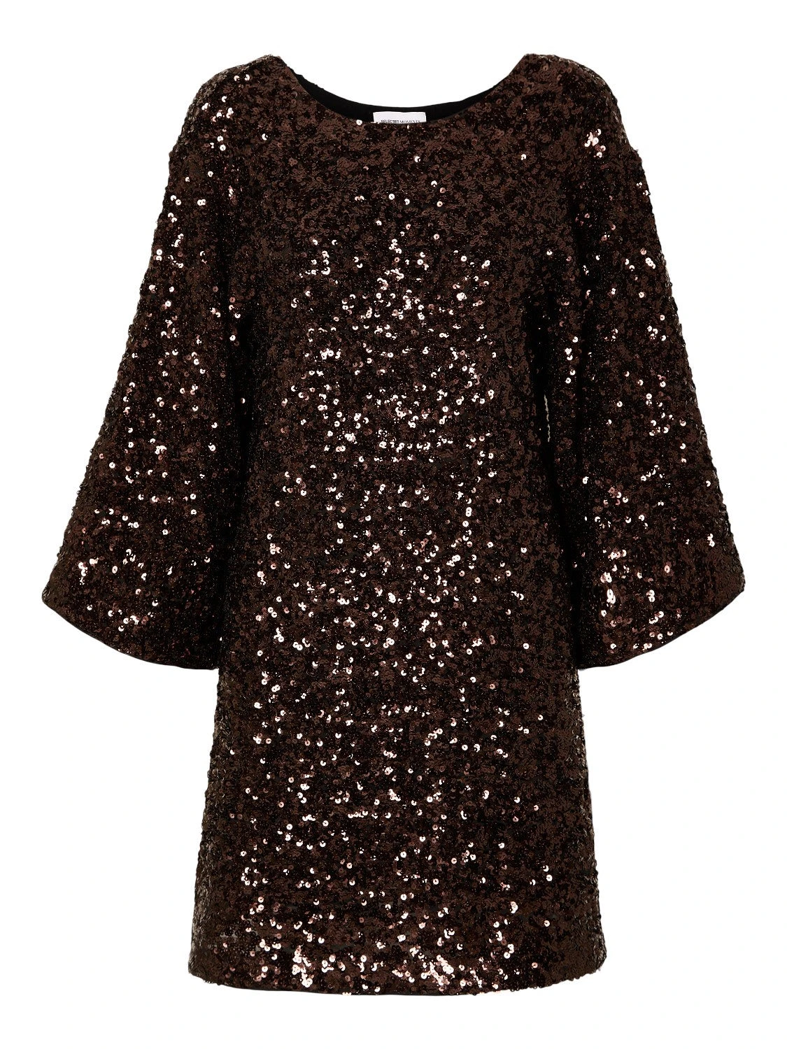 Selected Femme Mallie SS Sequin Dress - Java 3 Selected Femme Mallie SS Sequin Dress - Java